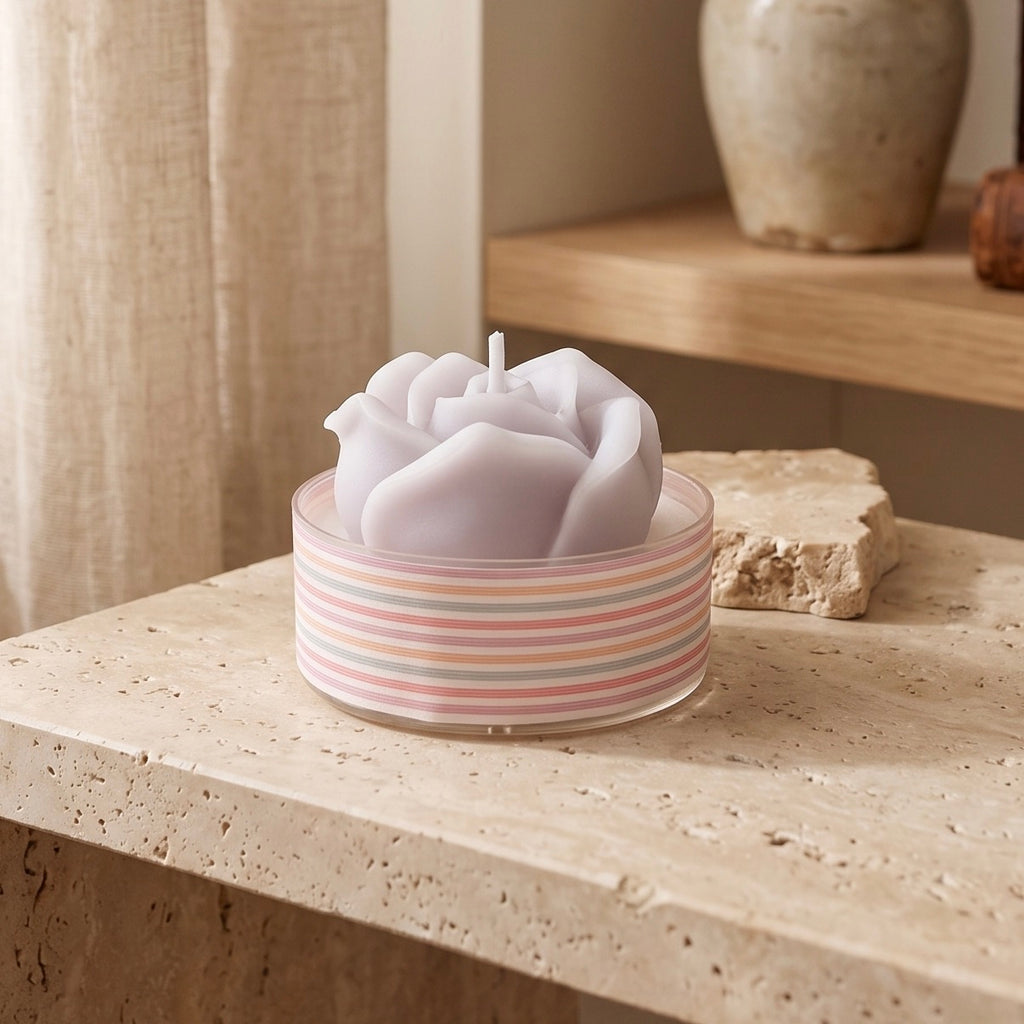 Petal Glow Mini Soy Candle