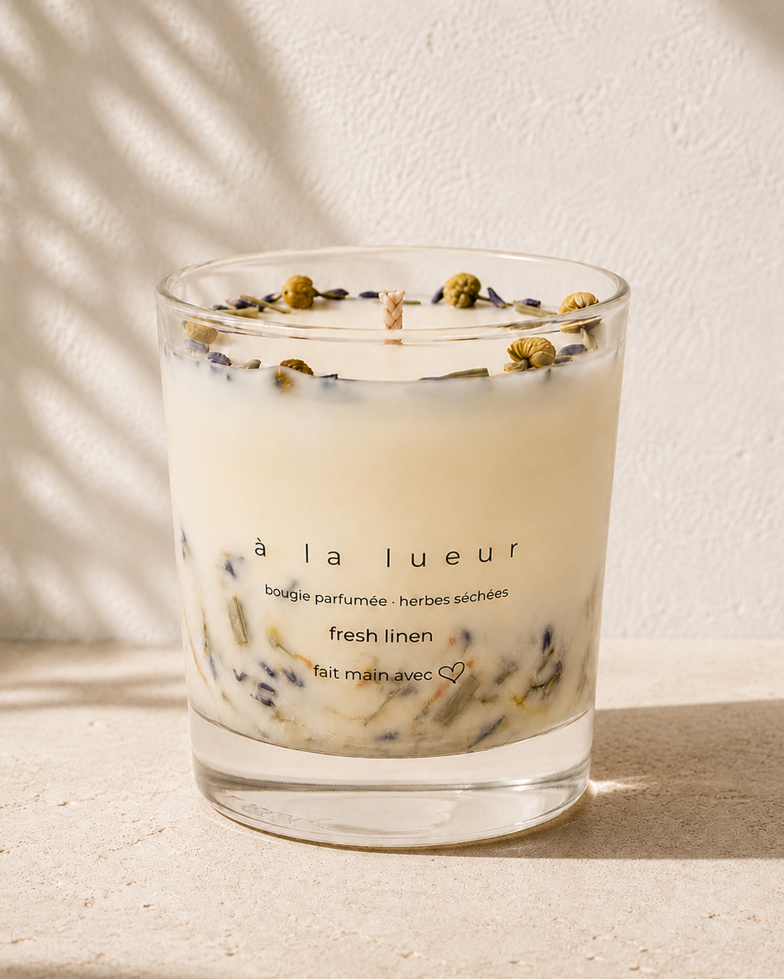 Camille — Botanical Scented Soy Candle