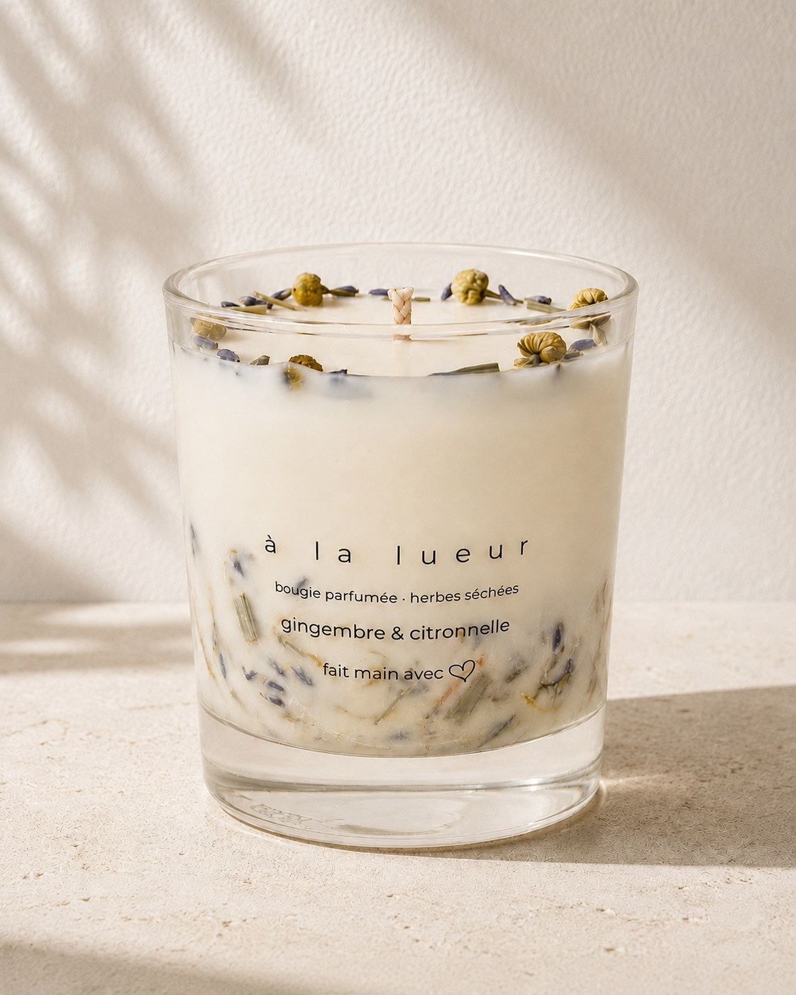 Camille — Botanical Scented Soy Candle