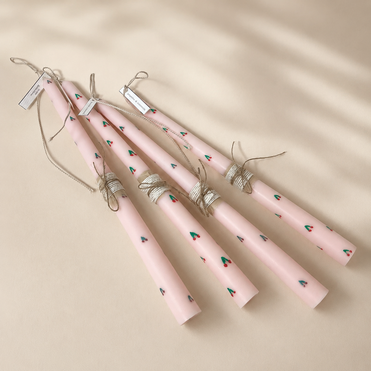 Everyday Glow Hand-Painted Taper Candle