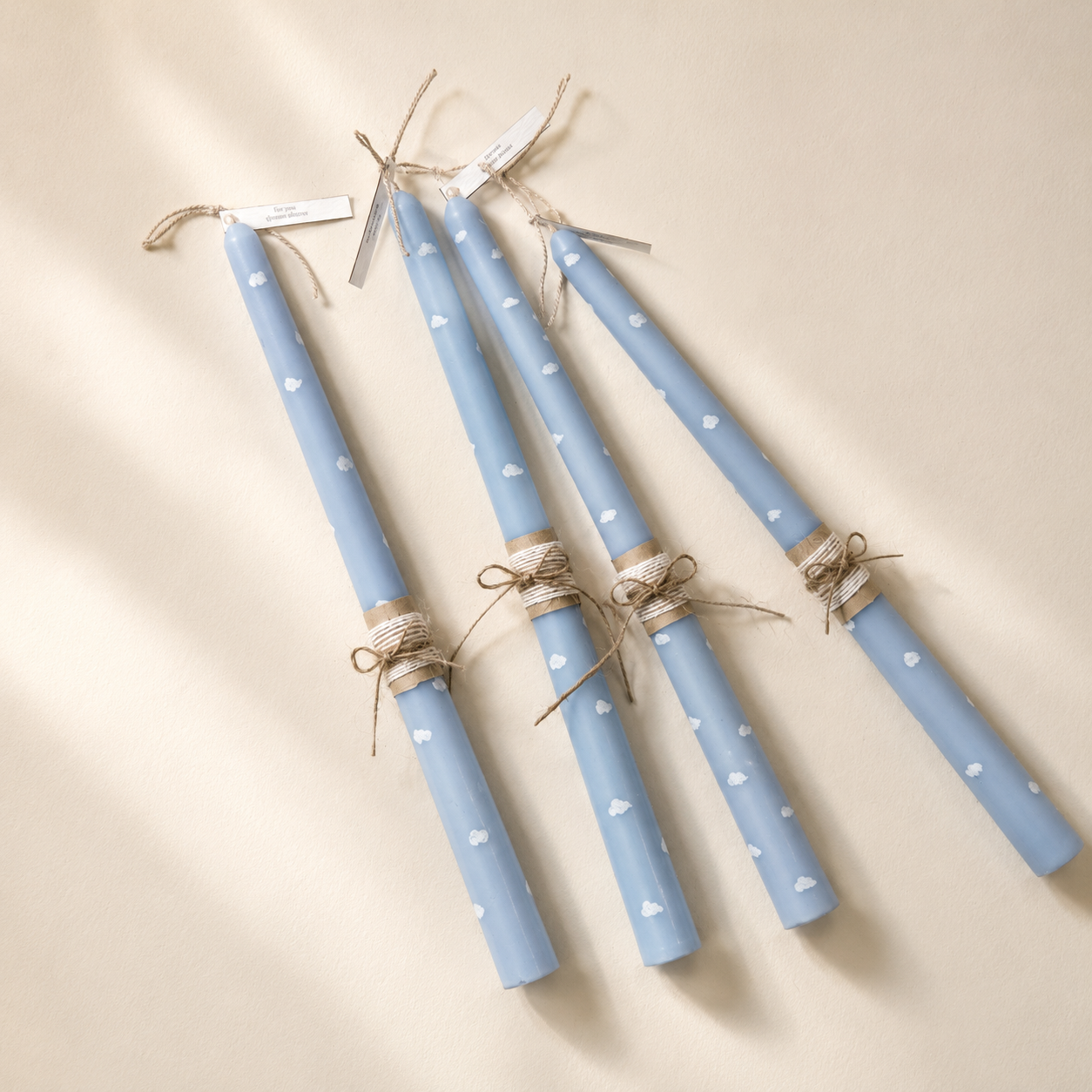 Everyday Glow Hand-Painted Taper Candle