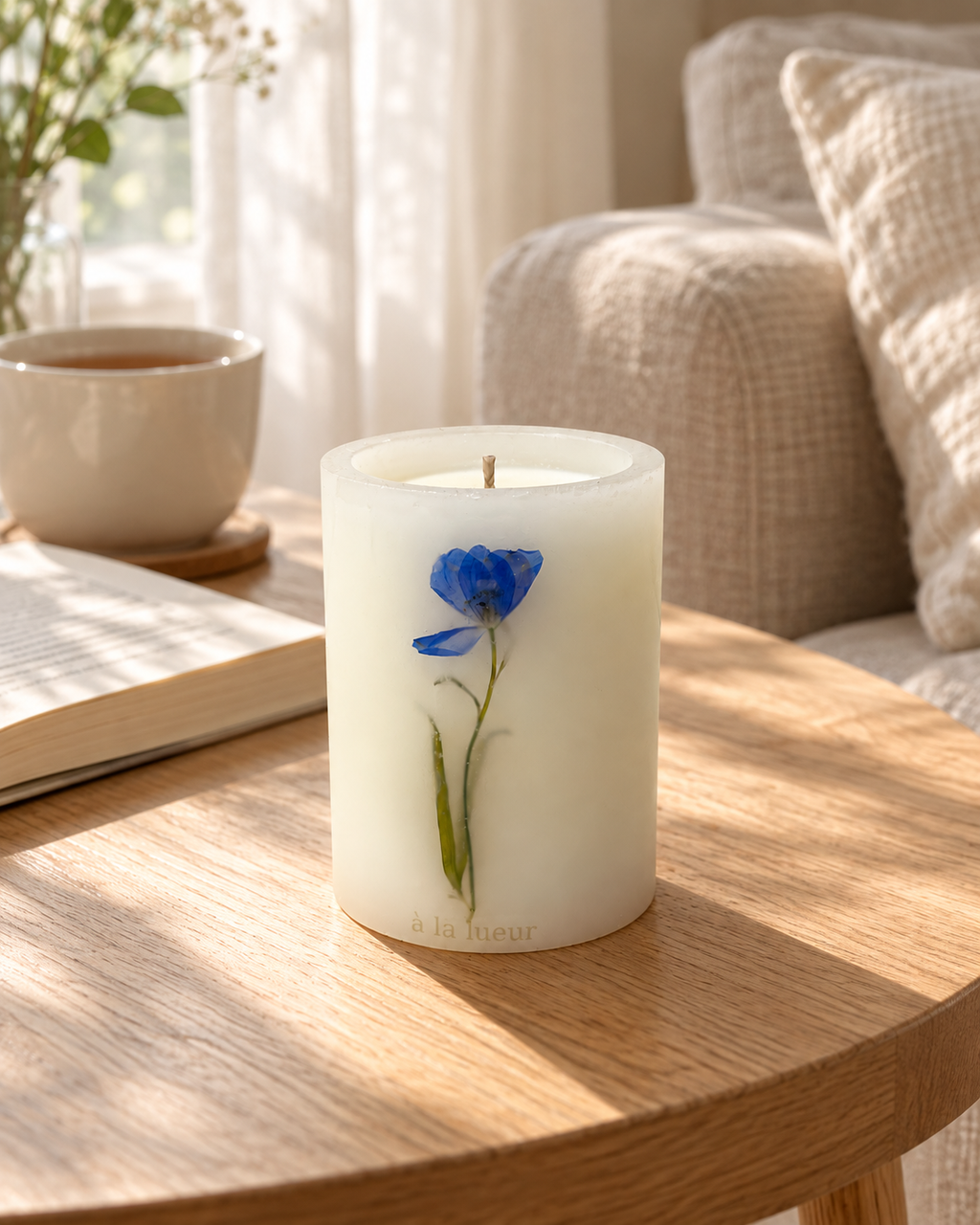 Céleste — Botanical Lantern Candle