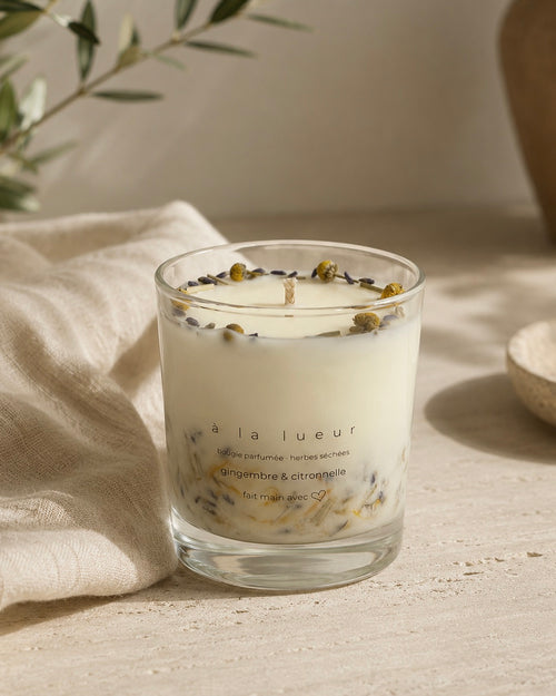 Camille — Botanical Scented Soy Candle